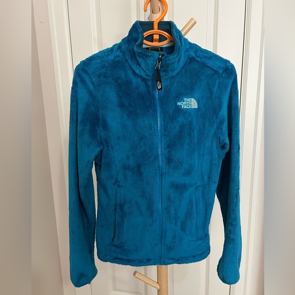 The North Face Fleece Jacket- Blue + Free NF T shirt Bonus - Picture 1 of 7